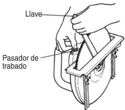 METABO CC12Y - MONTAJE DE LA MUELA DE CORTE - 2