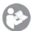 Flex CS 60 WET - Symbols on the power tool - 1