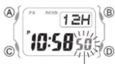 CASIO G-Shock MRG-B5000 - Réinitialisation des réglages de la montre - 2