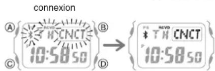 CASIO G-Shock MRG-B5000 - - Sélection d'une ville pour l'heure mondiale - 1