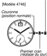 CASIO MTD-125 - Pour régler le jour - 2