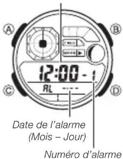 CASIO AE-1200 - Alarme - 1