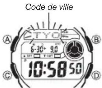 CASIO G-Shock DW-290 - Pour régler l'heure et de la date - 1