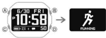 CASIO G-Shock DW-H5600 - Mode Activité - 1
