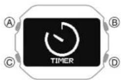 CASIO G-Shock DW-H5600 - Utilisation de la minuterie - 1