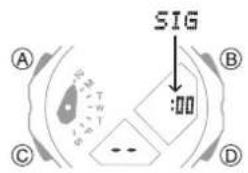 CASIO G-Shock GA-2300 - Activation du signal sonore horaire - 1