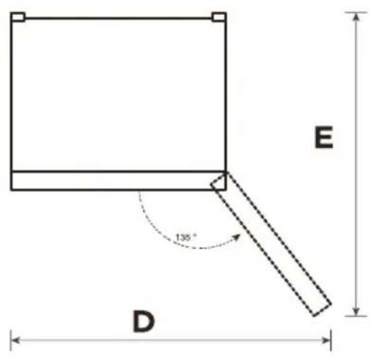 INVENTUM KK1850B - BENODIGDE RUIMTE VOOR PLAATSING - 3