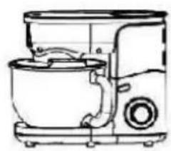 GORENJE MMC1005RW - Using the appliance MIXER BLADE/ WISK/ DOUGH HOOK - 4