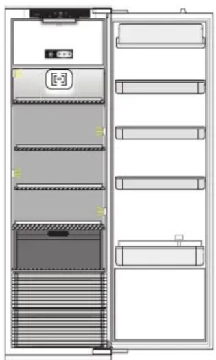 Atag KS37102A - How to store fresh food and beverages - 1