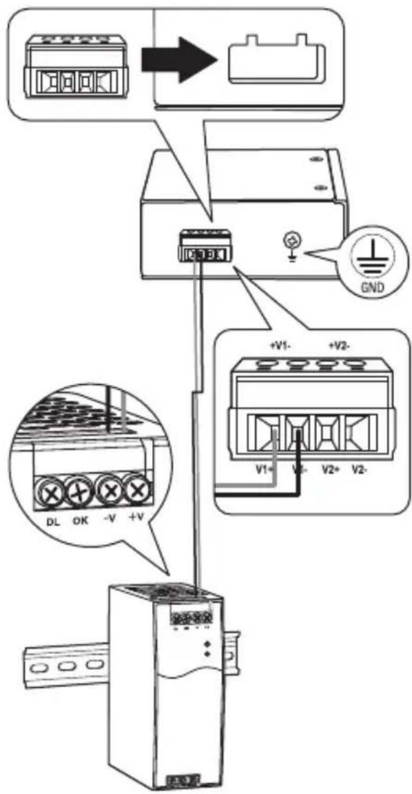 TRENDNET TI-UPG62 - Mise sous tension - 1