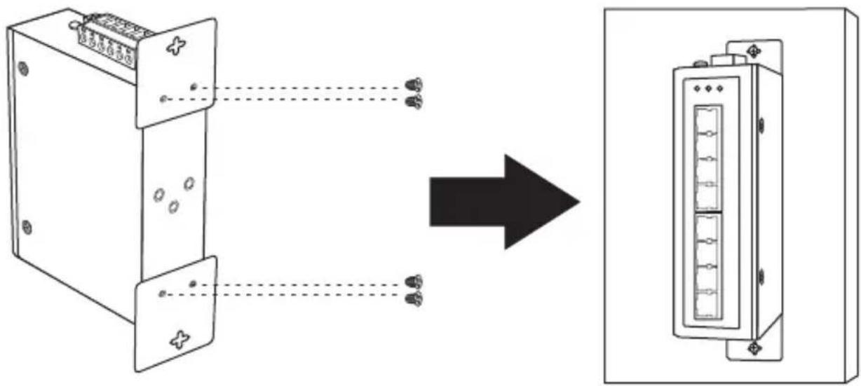 TRENDNET TI-G162 - Instructions de fixation murale - 1