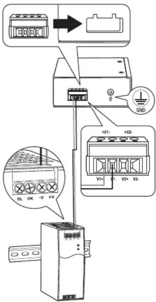 TRENDNET TI-G162 - Mise sous tension - 1