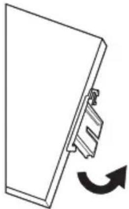 TRENDNET TI-G160i - Instructions de fixation sur Rail DIN - 2