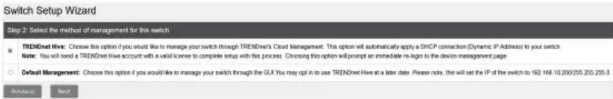 TRENDNET TPE-2840WS - Section A: Configurer le switch avec TRENDnet Hive Cloud Management - 6