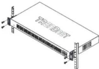 TRENDNET TPE-2840WS - Installation en rack - 2