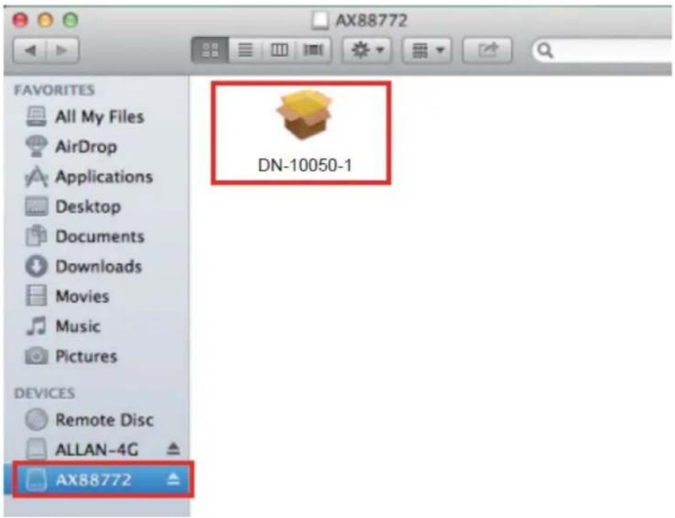 Digitus DN-10050-1 - Installation du pilote pour MacOS - 1