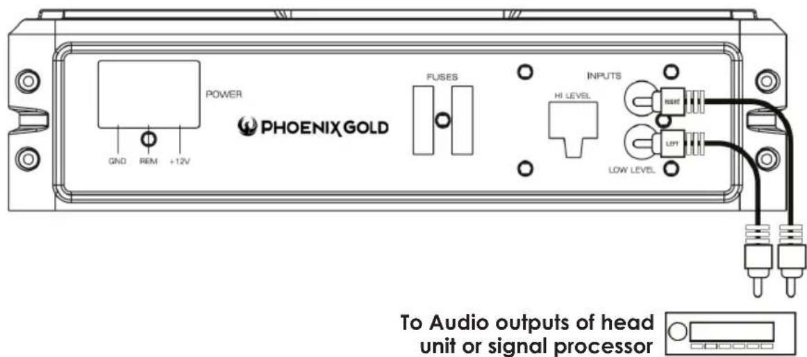 PHOENIX GOLD Z10150 - Low Level Input Wiring - 1