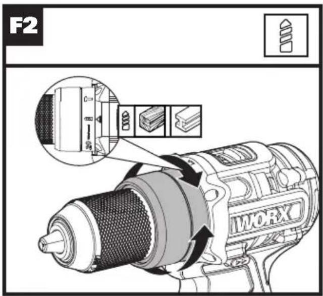 WORX WX352.9 - BRUSHLESS MOTOR - 19