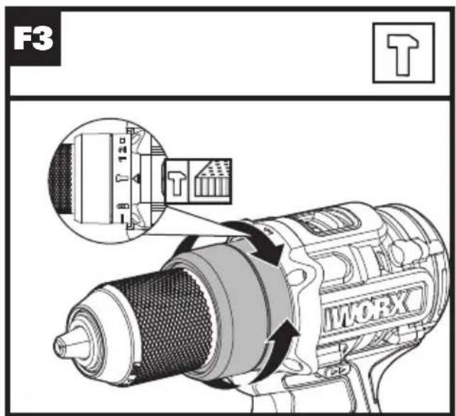 WORX WX352.9 - BRUSHLESS MOTOR - 20
