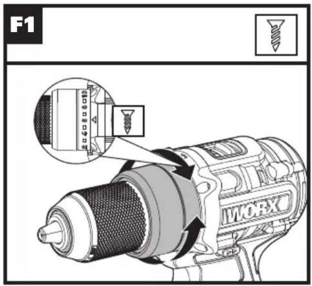 WORX WX352.9 - BRUSHLESS MOTOR - 18