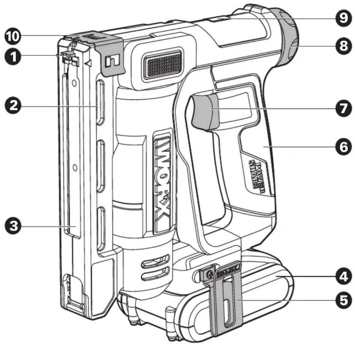 WORX WX843.9 - 1