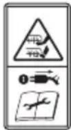 WORX WG855E.9 - SAFETY WARNINGS FOR BATTERY PACK - 3