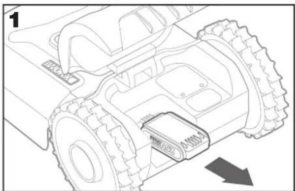WORX WR184E - Remplacer les lames - 1