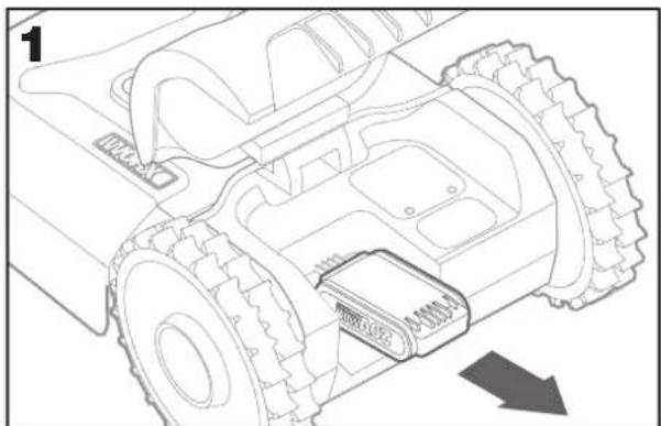 WORX WR184E - Substituição das Lâminas - 1