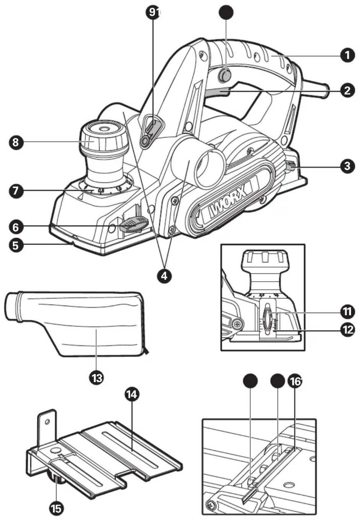 WORX WX615 - 1