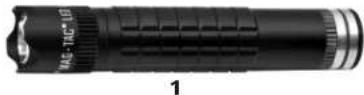 Maglite MAG-TAC LED - Inclusief: - 1