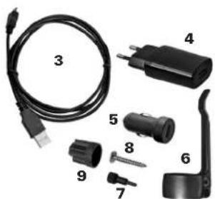 Maglite MAG-TAC LED - Sisältää: - 3