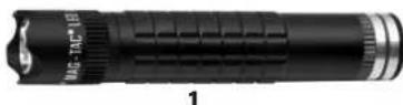 Maglite MAG-TAC LED - Indeholder: - 1