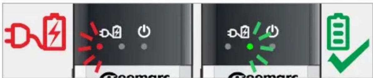 GEEMARC iBT10 - Charging the Battery - 2