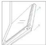 CANDY CA6 N5B3EYTX - ESTERNO DEL FORNO: - 4