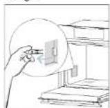 CANDY CA6 N5B3EYTX - Byte av sidoglödlampa: - 3