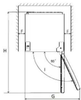 CANDY COHS 45DW - Αντιστροφή πόρτας - 8