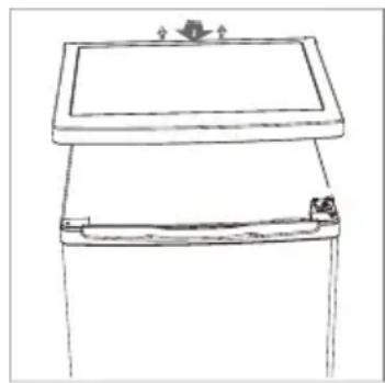 CANDY COHS 45DW - Αντιστροφή πόρτας - 2