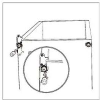 CANDY COHS 45DW - Αντιστροφή πόρτας - 2