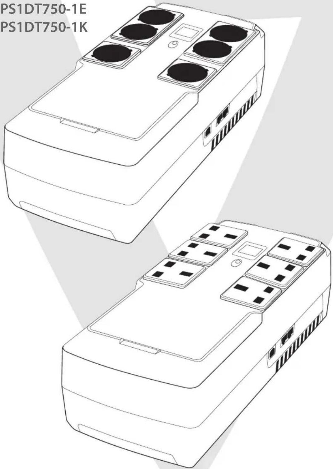 V7 UPS1DT750-1K - 1