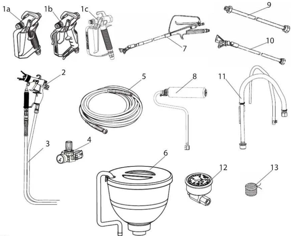 WAGNER SuperFinish 21 Pro - ACCESORIOS PARA SUPER FINISH 21 PRO - 1
