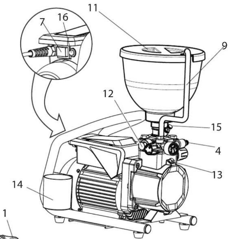 WAGNER SuperFinish 21 Pro - EXPLANATORY DIAGRAM - 3