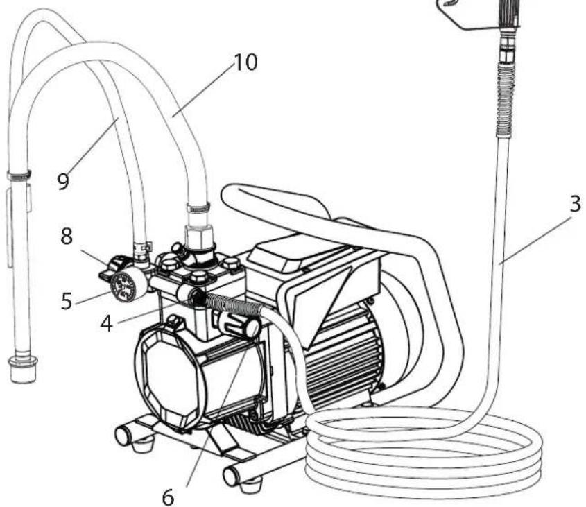 WAGNER SuperFinish 21 Pro - EXPLANATORY DIAGRAM - 4