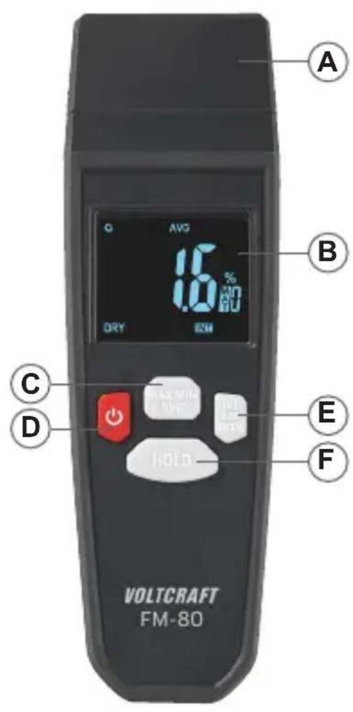 VOLTCRAFT FM-80 - Batterien - 1