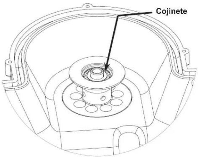 Scotsman HID207 - Precaución: No permita que el desinfectante haga contacto con el cojinete. - 1