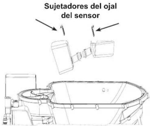 Scotsman HID207 - Limpie si el controlador indica recipiente lleno y no hay hielo entre los sensores. - 1