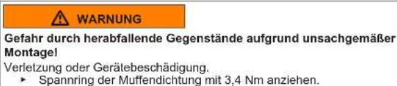 SIEMENS WM14N193CH - Einbauen der Türdichtung - 2