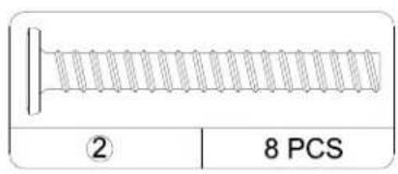 Dorel DA7499E - TWIN/FULL BUNK BED DA7499E / DA7499W - 3