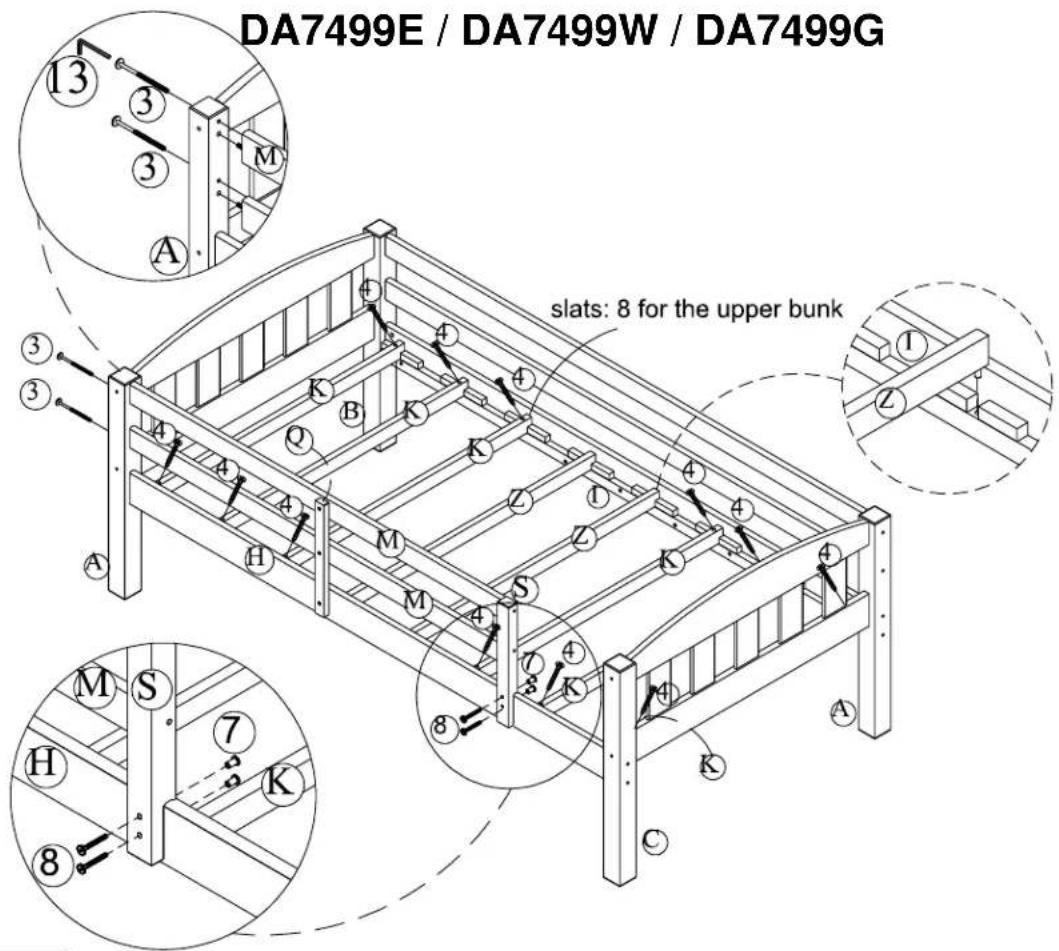 Dorel DA7499G - DA7499E / DA7499W / DA7499G - 1