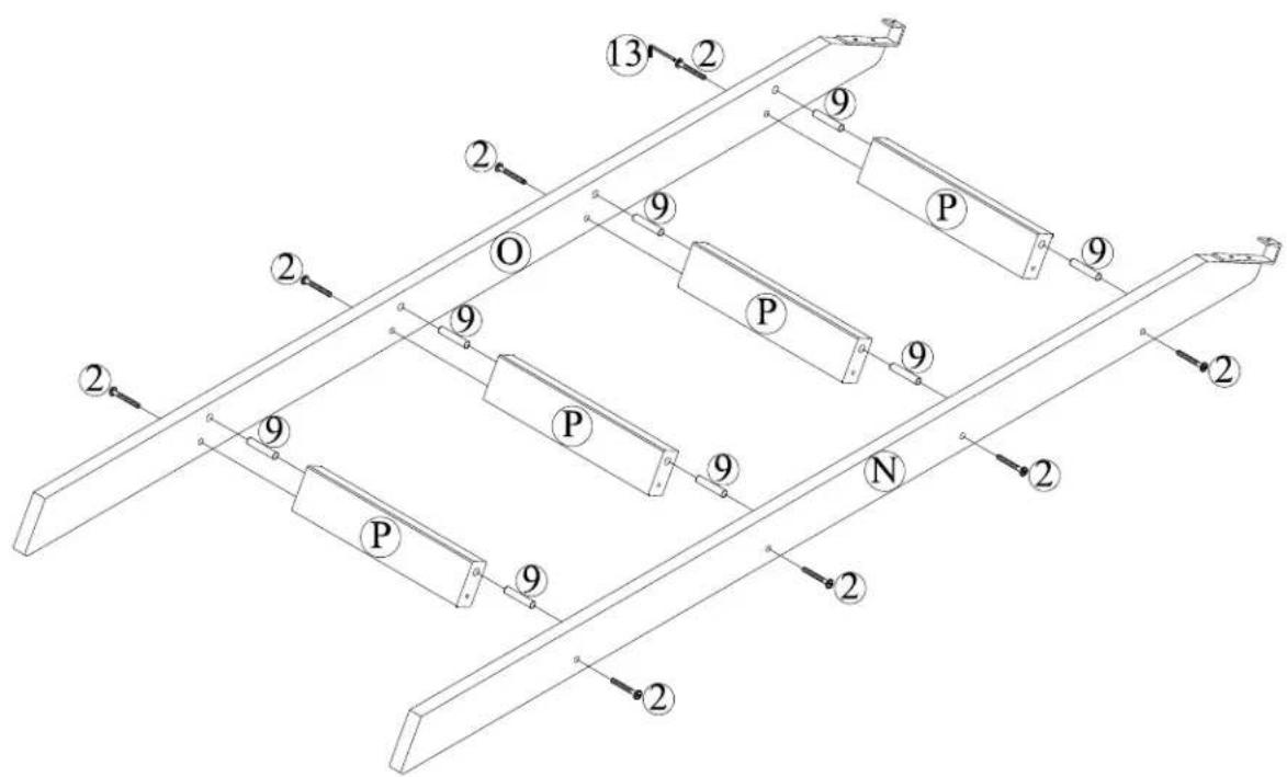 Dorel DA7499G - LITS SUPERPOSÉS ET LITS JUMEAU/GRAND DA7499E / DA7499W / DA7499G - 1