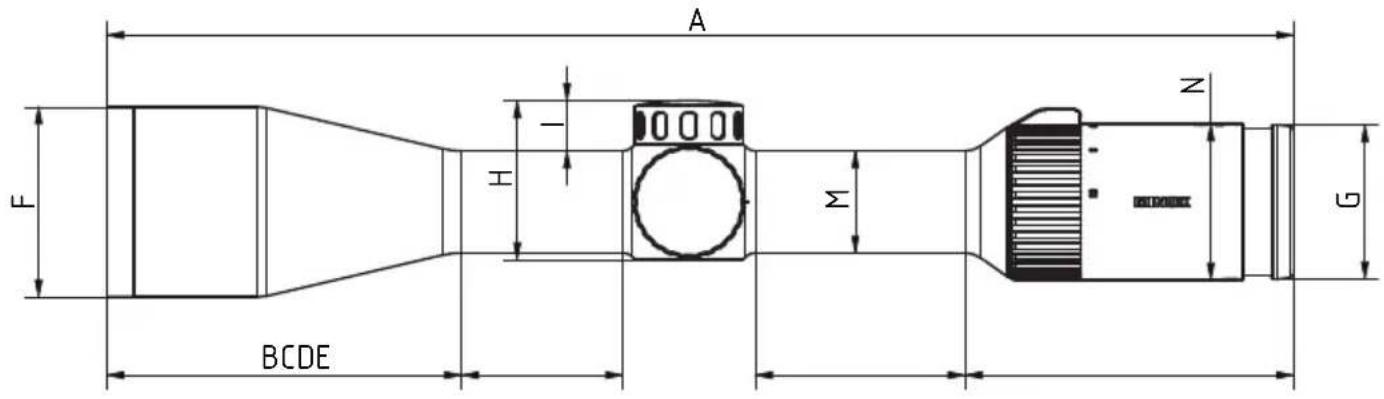MINOX RS-4 - DIMENSIONI IN MM - 1